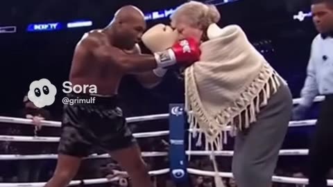 Grandma vs. Tyson?