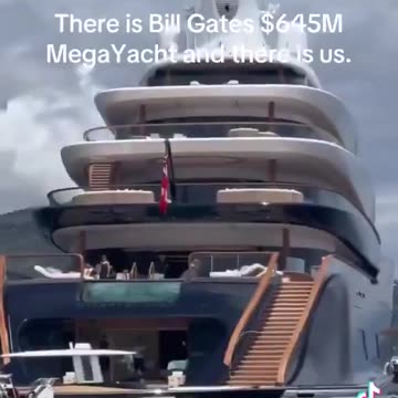 This is Bill Gates' $645 million megayacht. No carbon footprint⁉️