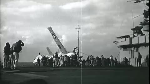 AIRPLANE CRASHES, ... - AIRPLANE CRASHES, FIRE, AIR DEPARTMENT OPERATIONS ABOARD USS - 428-npc-15396