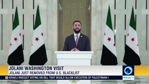 Syria’s ruler Abu Mohammad Jolani met with US President Donald Trump at the White House