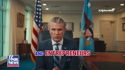 Secretary of War Pete Hegseth says President Trump’s “Drone Dominance” program