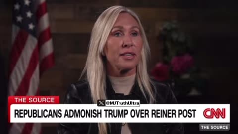 Marjorie Taylor Greene calls Trump’s reaction to Reiner’s death ‘classless’