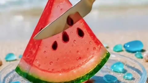 ASMR Glass Fruit Cutting | Most Relaxing & Satisfying Short Video 🎧 #Shorts #Songs #asmr #glassfruit