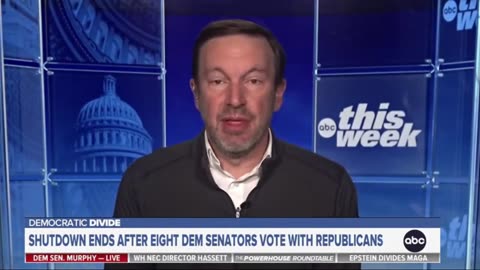Sen Chris Murphy - It Was A Mistake To Reopen The Government