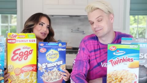 Trying MORE Weird Cereal Flavors! - Part 3 - YouTube