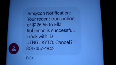Outgoing Call To Alleged Amazon: June 25, 2025