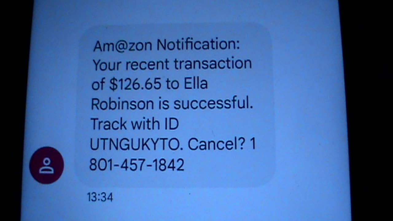 Outgoing Call To Alleged Amazon: June 25, 2025