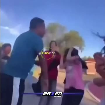 He slapped the senses back in her, bet she won’t disrespect anyone sons again.