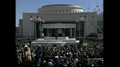 Bush Library and Museum Dedication