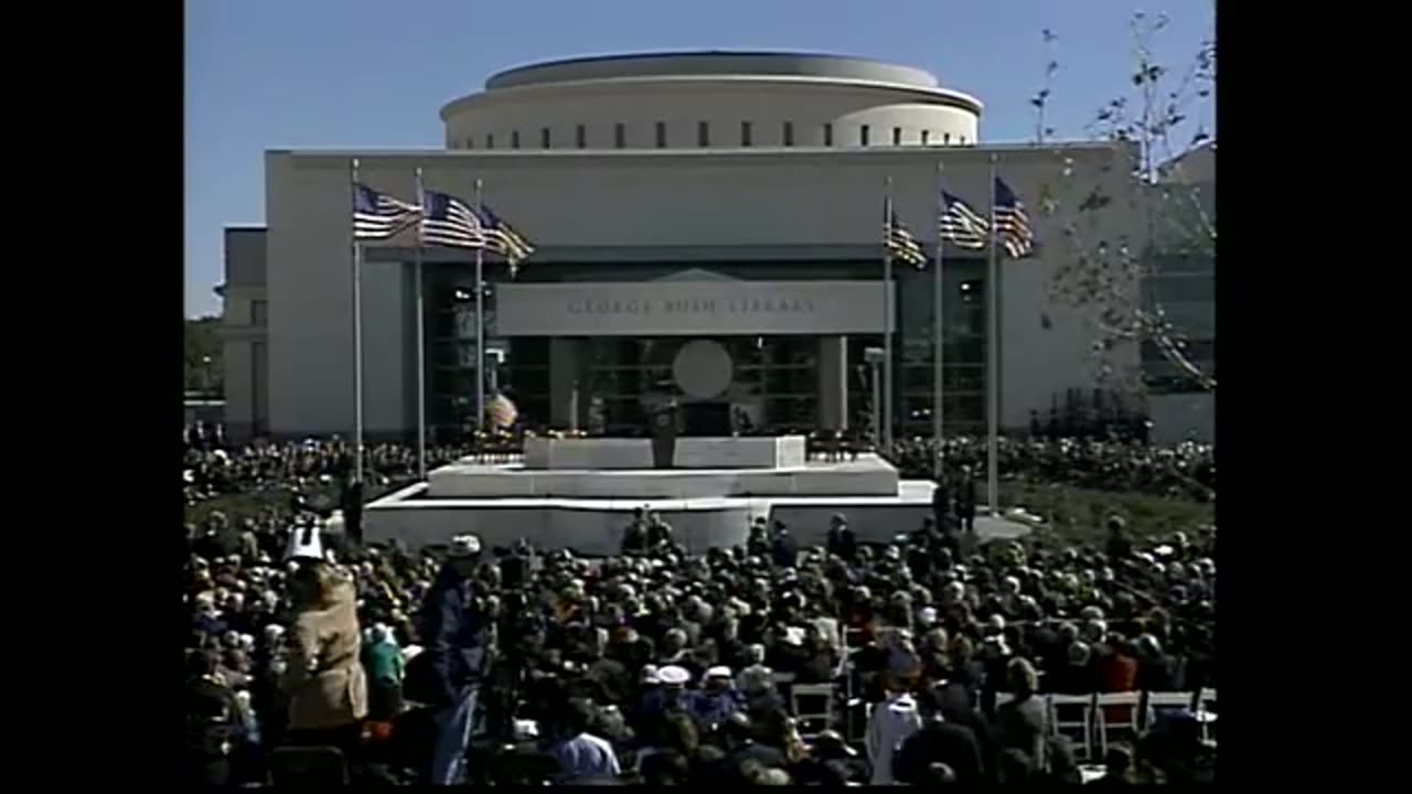 Bush Library and Museum Dedication