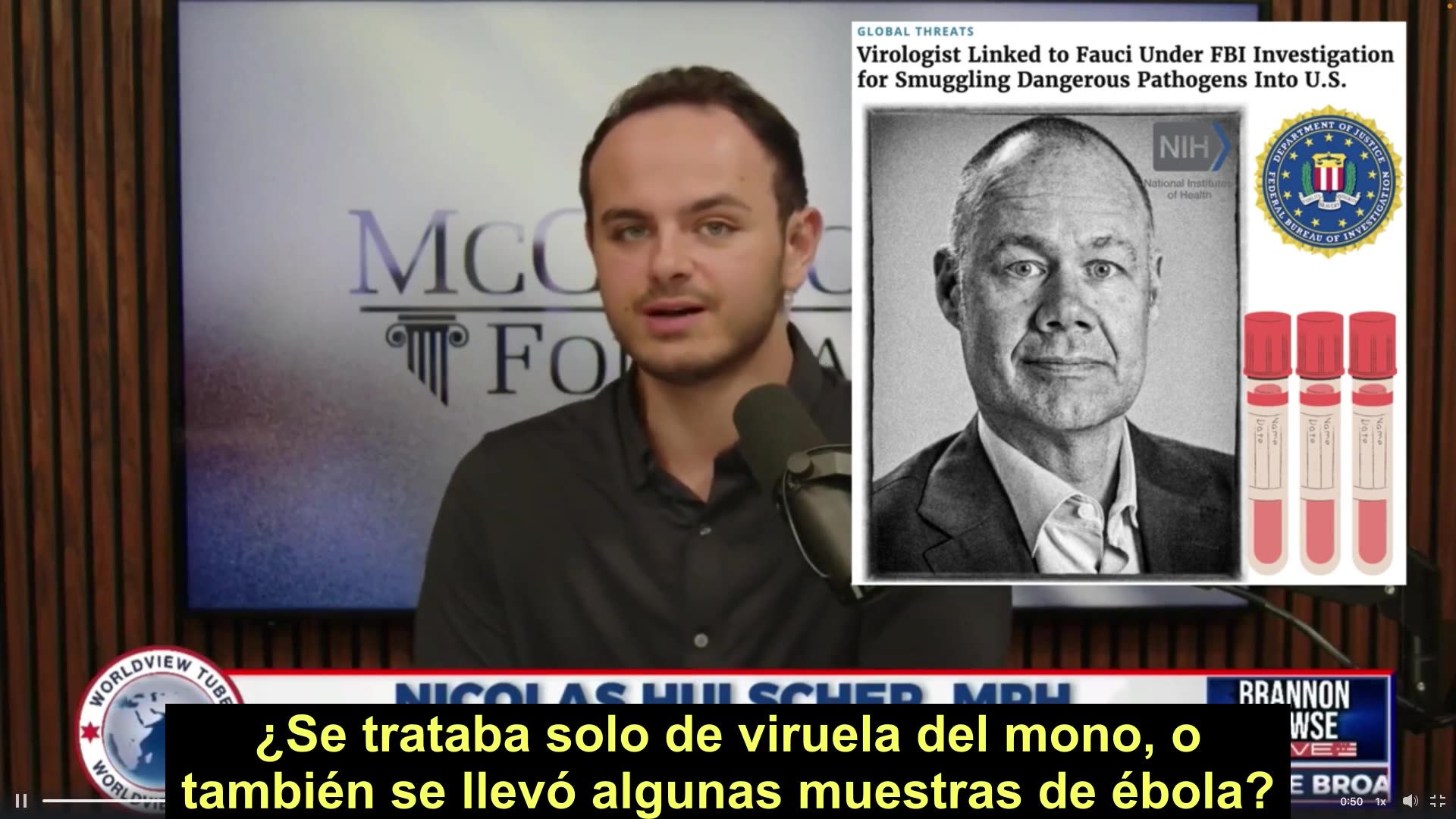 Un experto en ébola del NIH, investigado por el FBI