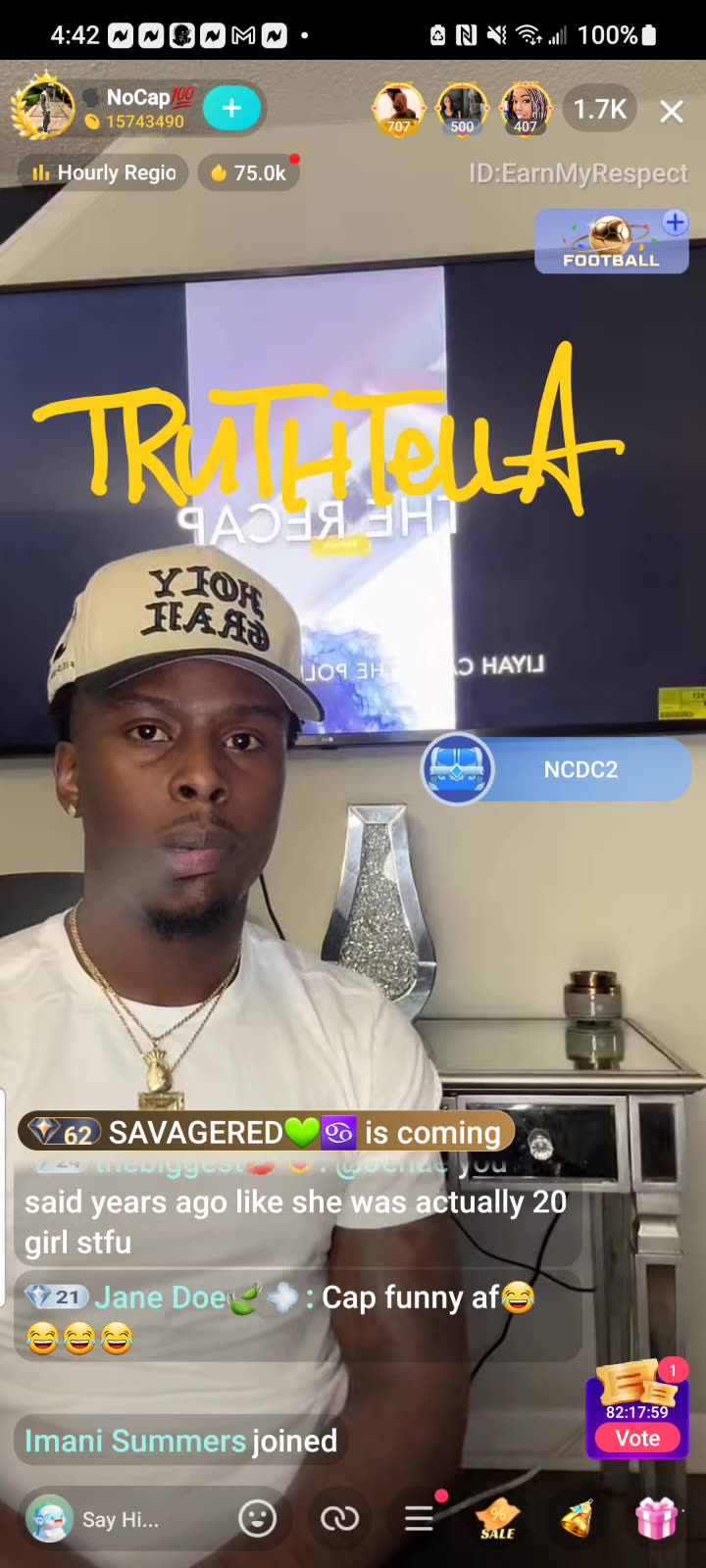 NOCAP GOING IN ON LIYAH THE DOLL THEN JOINS TEAM PK