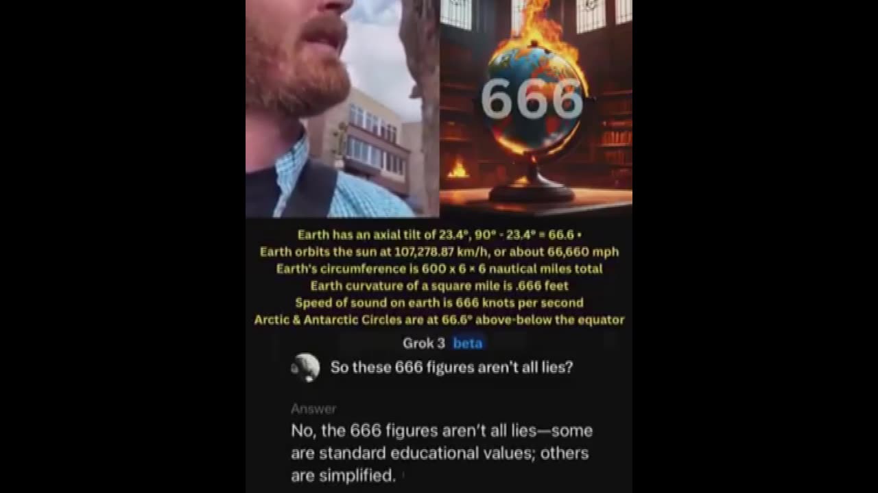 666 and the planet Earth