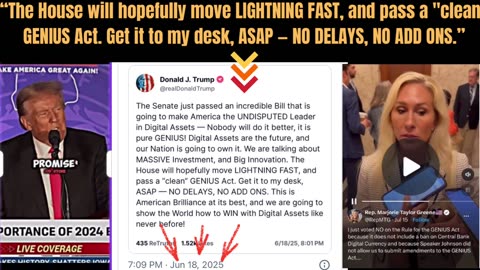 MTG Speaks Out About the Genius Act Missing a CBDC Ban