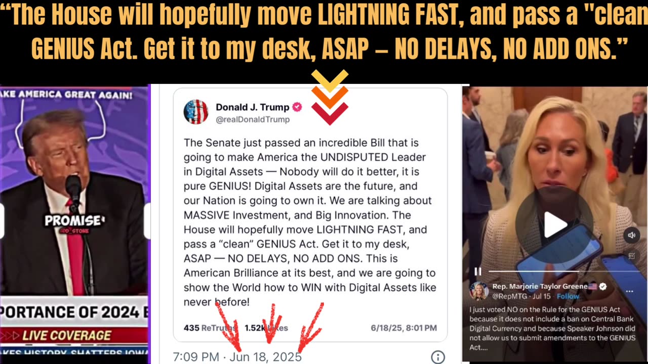 MTG Speaks Out About the Genius Act Missing a CBDC Ban
