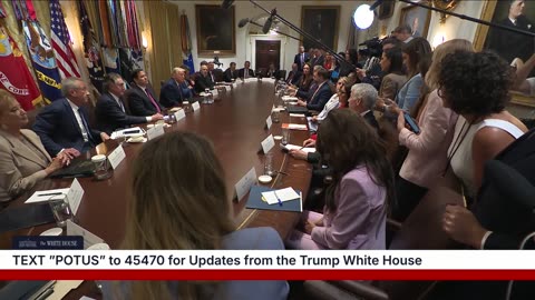 President Trump Participates in a Cabinet Meeting, Aug. 26, 2025
