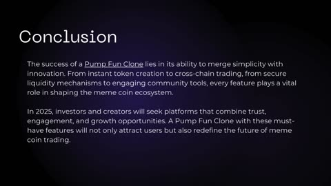 Top Features Every Pump Fun Clone Should Have in 2025