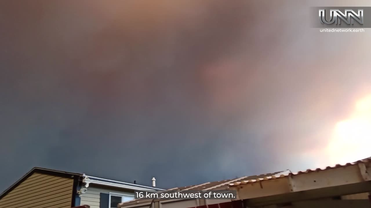 Wildfire near Fort McMurray, Alberta forced evacuations. UNN's Steve reported live from the scene.