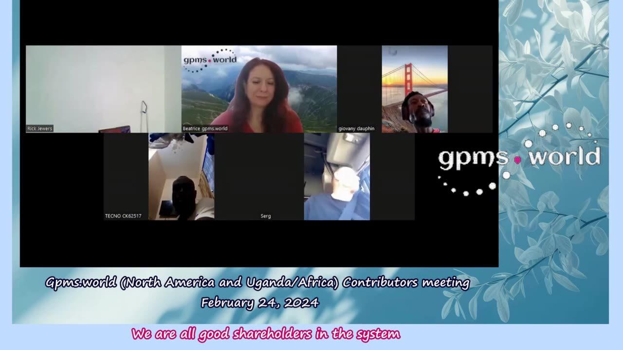 We are all good shareholders in the system