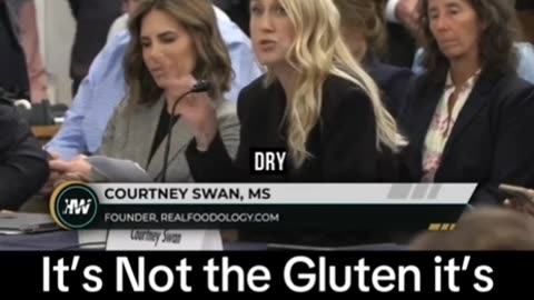 Courtney Swan - "It's not the Gluton, it's the Roundup (Glyphosate)