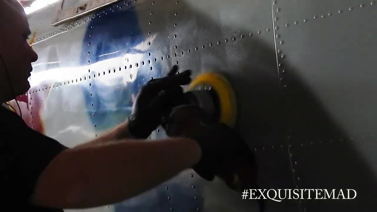 (Throwback Video) Detailing a Yak 52 Aviation Detailing Timelapse