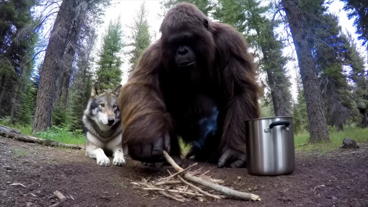 Bigfoot VLOG - Pet Wolf.