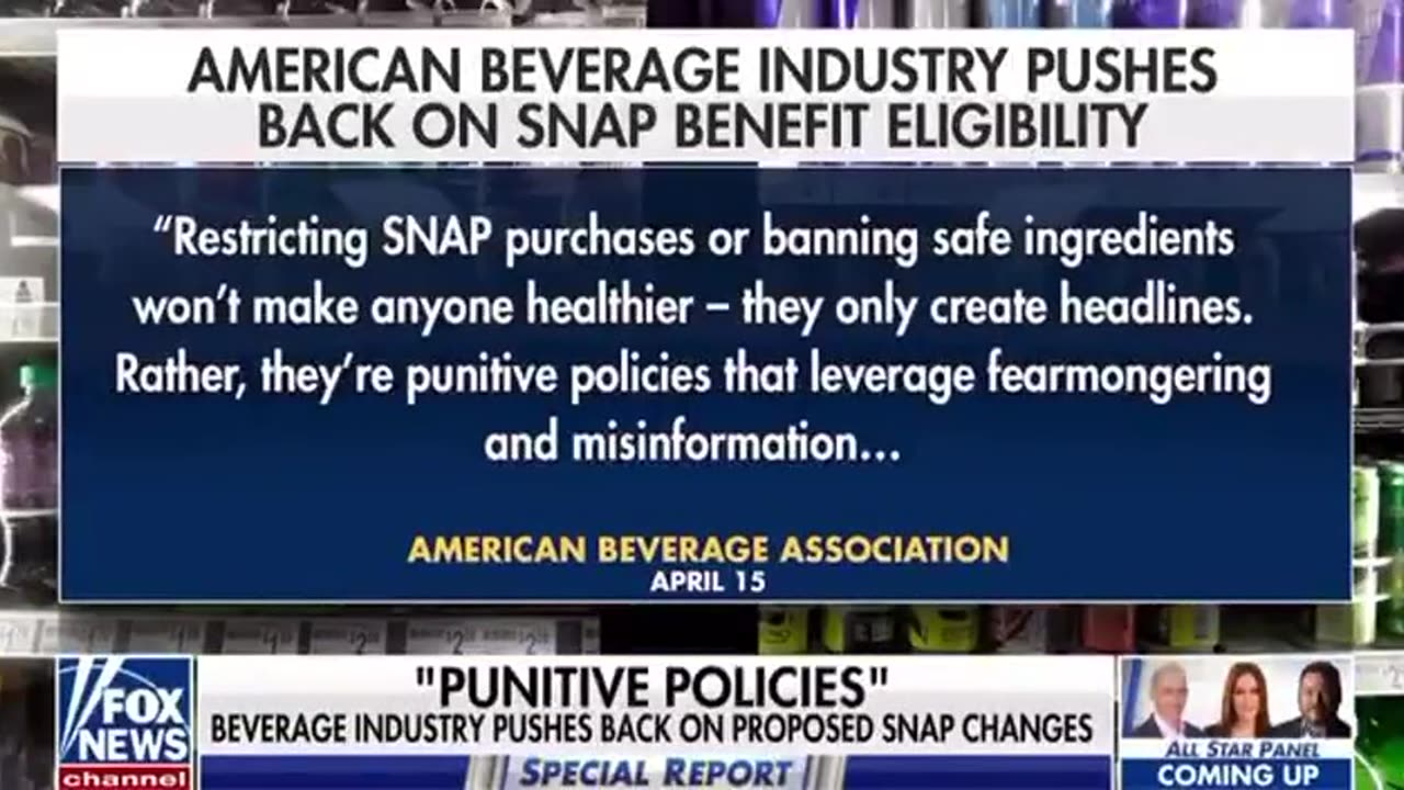 MAHA - Banning Soda & Junk Food From Food Stamps
