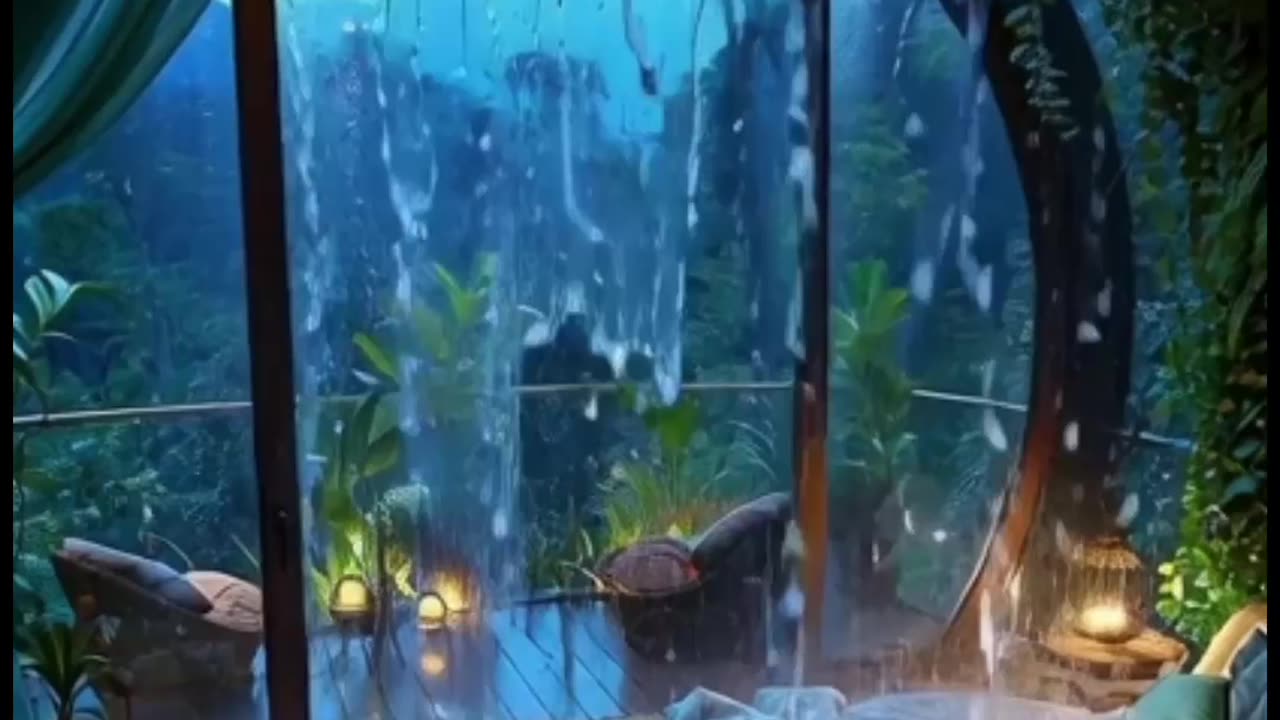 Forest Resort Bedroom.