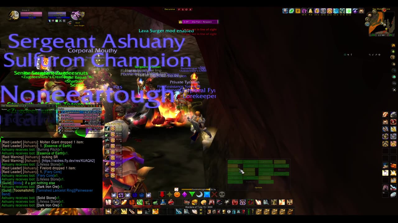 Turtle Wow - PUG MC - 21 July - Paladin POV - no commentary