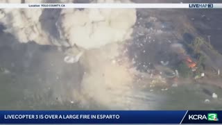 👀 Fireworks facility catches fire & explodes in Yolo County, Calif.
