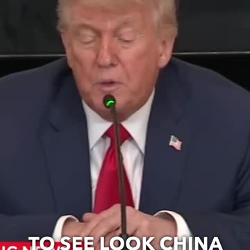 President Trump Discusses China Trade and Investment in America