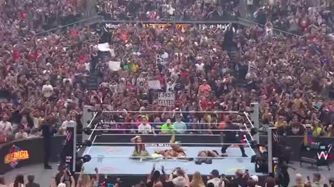 Iyo Sky vs Bianca Belair vs Rhea Ripley - Women’s World Title Match - WM41 Full Match HD