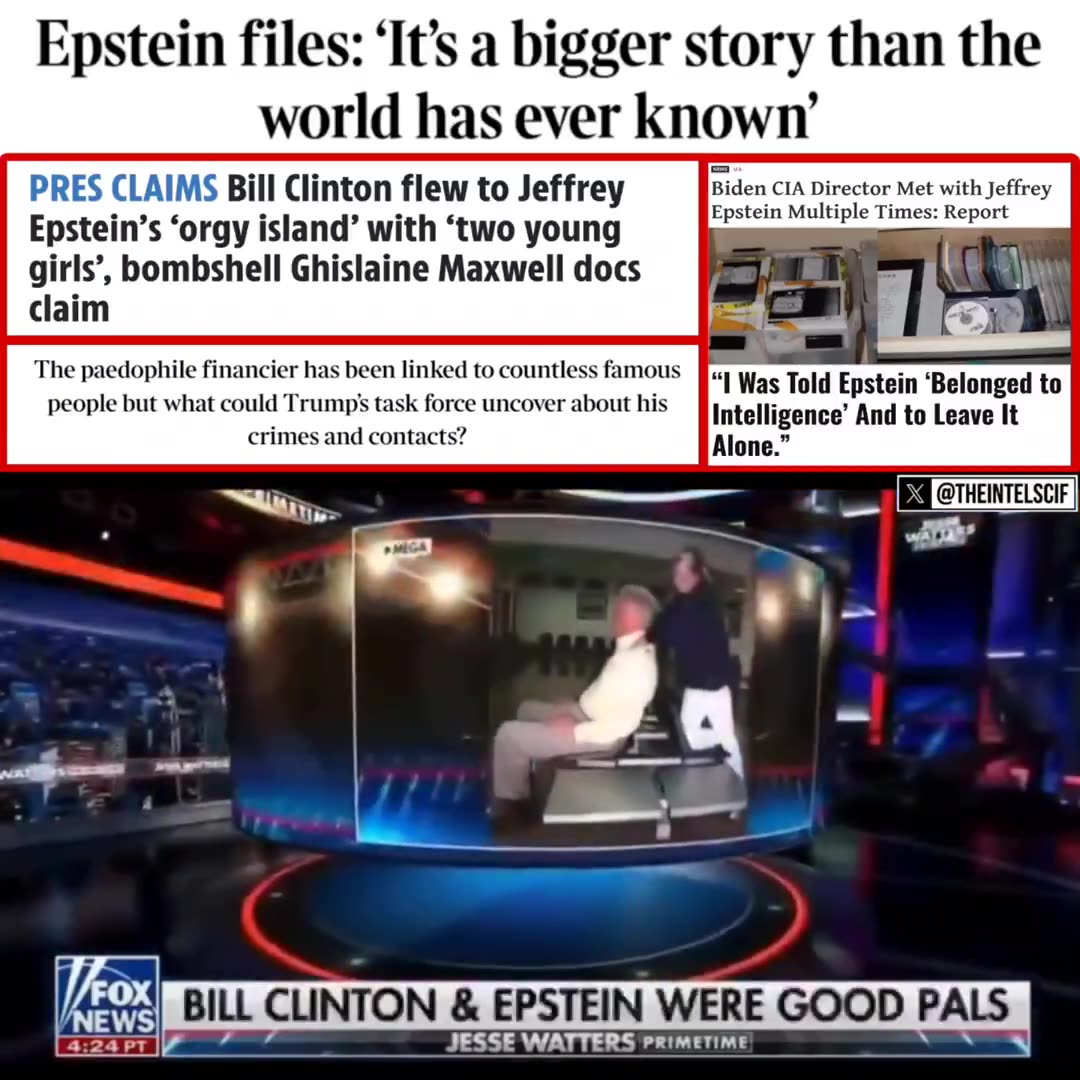 THE EPSTEIN FILES & THE INTELLIGENCE COVER UP. This entire operation...