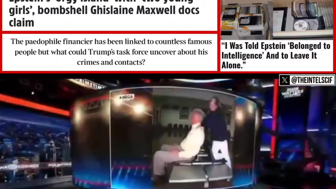 THE EPSTEIN FILES & THE INTELLIGENCE COVER UP. This entire operation...