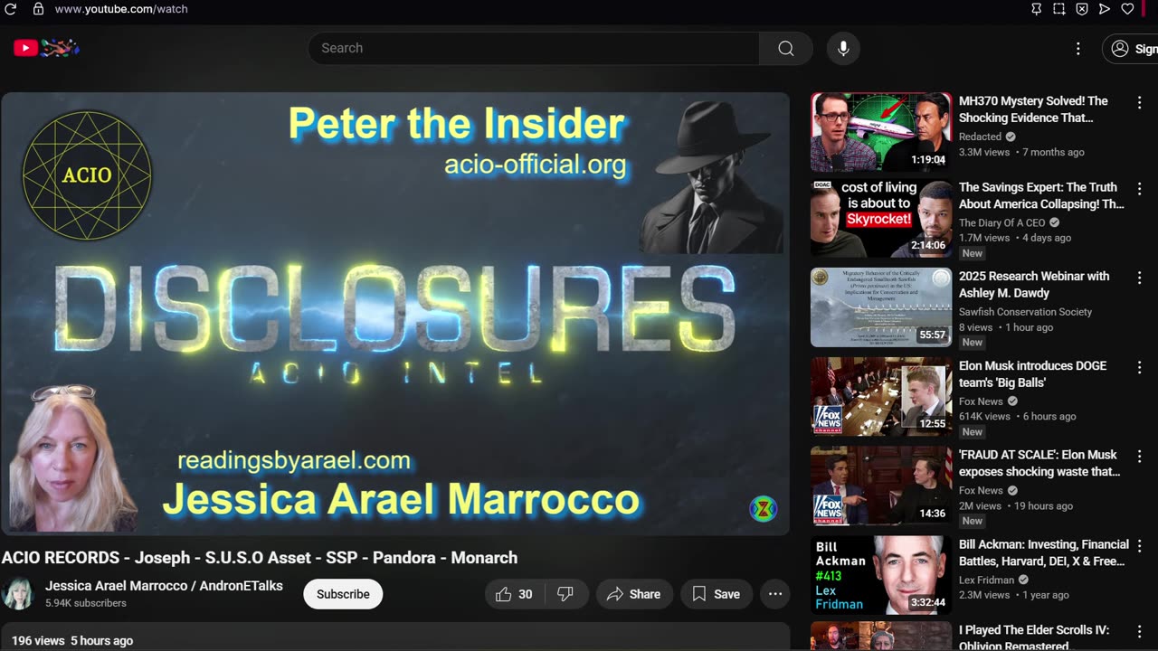 ACIO RECORDS - My Husband Joseph - S.U.S.O Asset - SSP - Pandora - Monarch