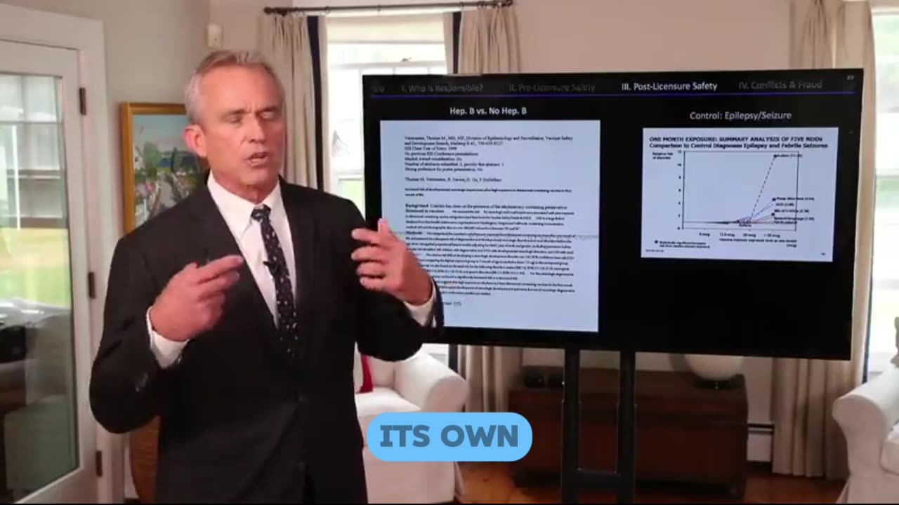 RFK Jr. Critiques CDC's Secret Vaccine Study