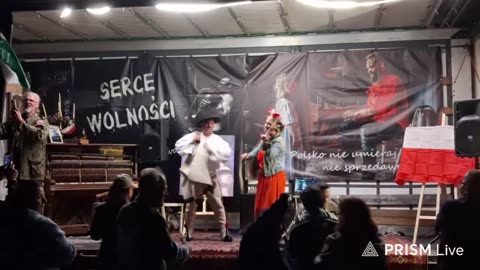 Grunwald 2025r XV Wiec Kamracki - Początek- Wspomnienie Witka Muzyka Ulicy