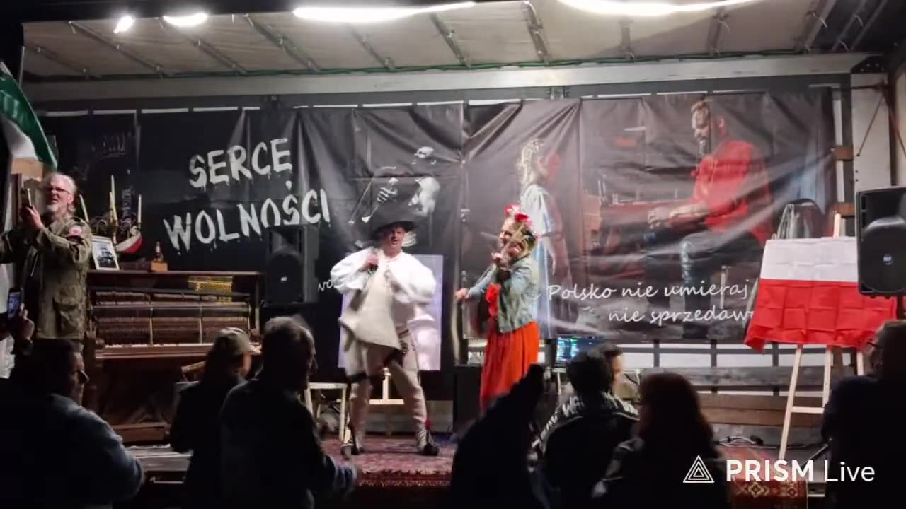 Grunwald 2025r XV Wiec Kamracki - Początek- Wspomnienie Witka Muzyka Ulicy