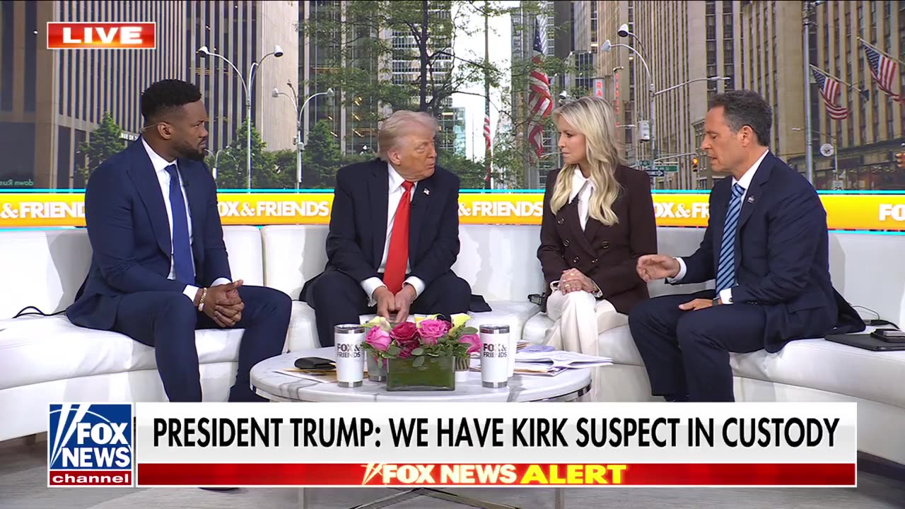 💥BREAKING: Trump announces Charlie Kirks suspected assassin in custody