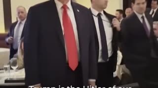Pro Palestinian protest interrupt Trump dinner