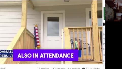 Amish Help - Elderly Couple Rebuild Home - Community Comes Together - Good For Them -4-30-25
