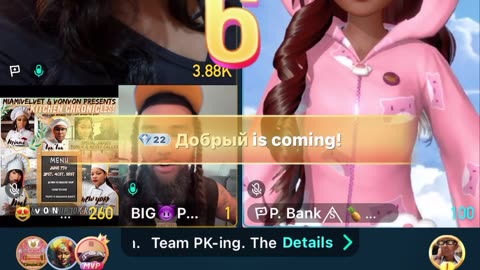 BIGO Tomikay big papi pk reads he blew her up for begging him for help