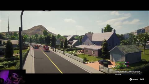 Based stoner plays firefighter simulator | impromptu firefighting with the homies |