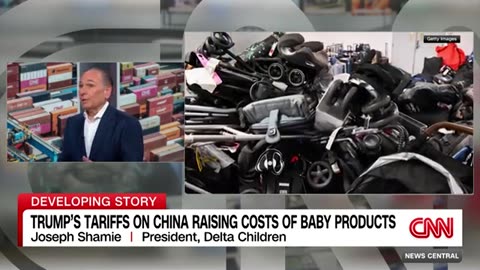 Trump, in a major concession, says the tariff on China should be 80%