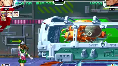 Sailor Moon, Sailor Mars, Sailor Venus, and Sailor Jupiter (Me) Vs M. Bison