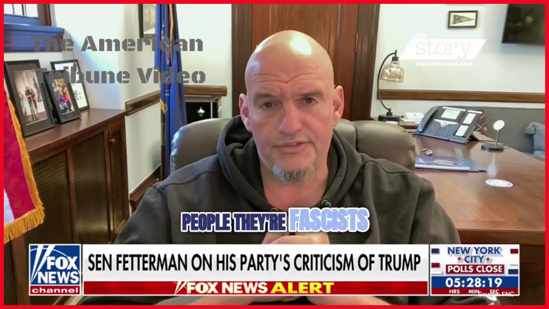 WATCH: Fetterman Roasts Nancy Pelosi in Epic Fashion Live on Air