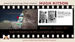 Hugh Kitson in Bendigo August 30th