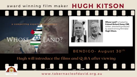 Hugh Kitson in Bendigo August 30th