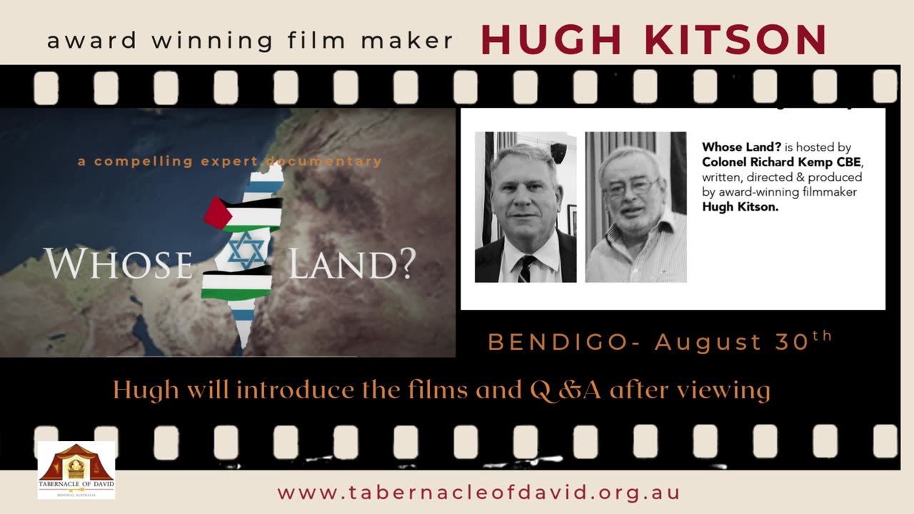 Hugh Kitson in Bendigo August 30th