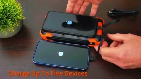 Best Solar Wireless Power Bank 10000mAh 2025: Top Picks for Camping & Emergencies under $25